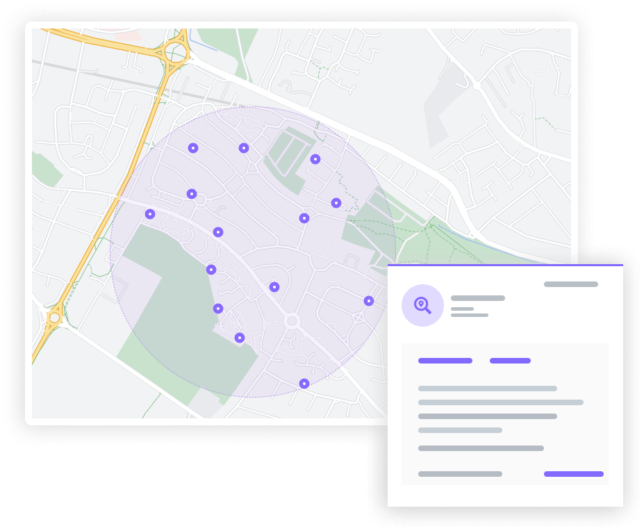 Targeted property deal sourcing