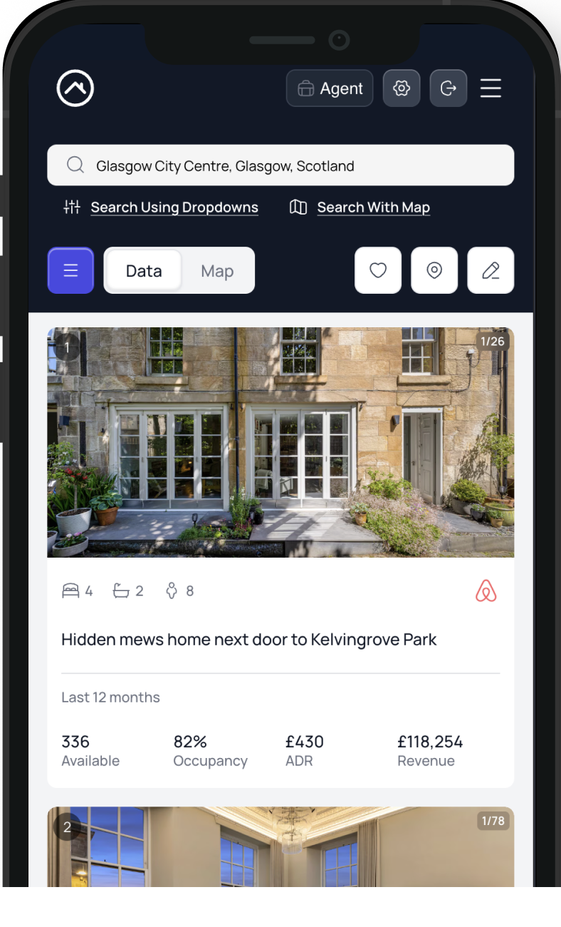 Property Market Intel mobile app